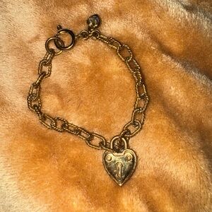 Vintage Juicy Couture Heart Bracelet